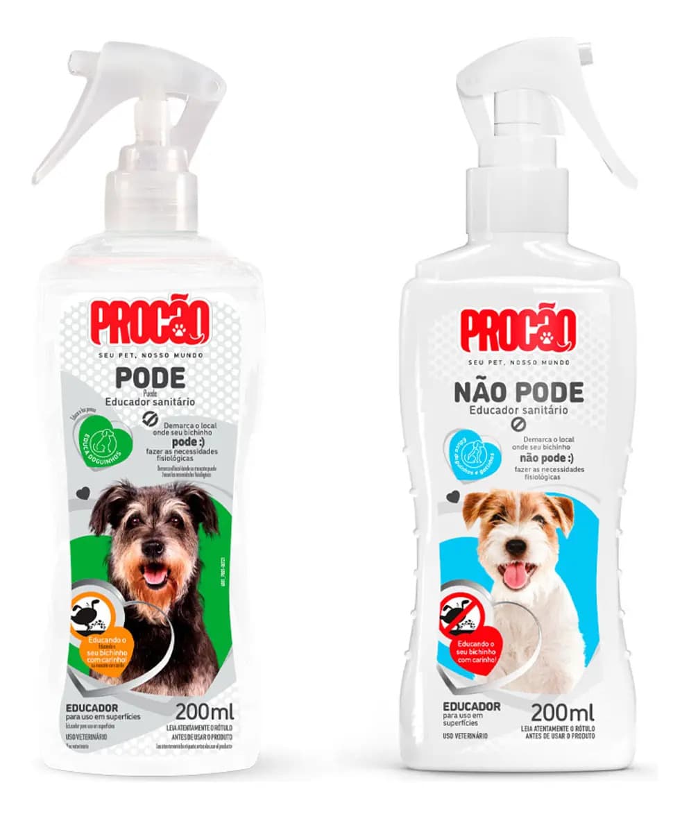 Kit Educador Sanitário Procão Pode / Não Pode Cães E Gatos 