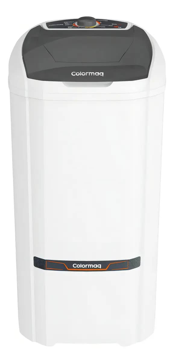 Máquina de lavar semi-automática Colormaq hasta 15kg - branco/preto