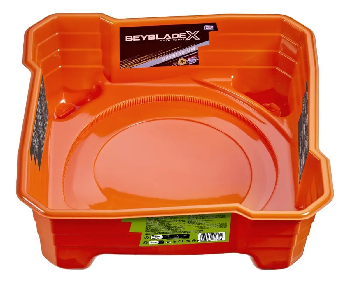 Arena de Batalha Hasbro Beyblade X Beystadium Laranja, para Idade de 8 Anos