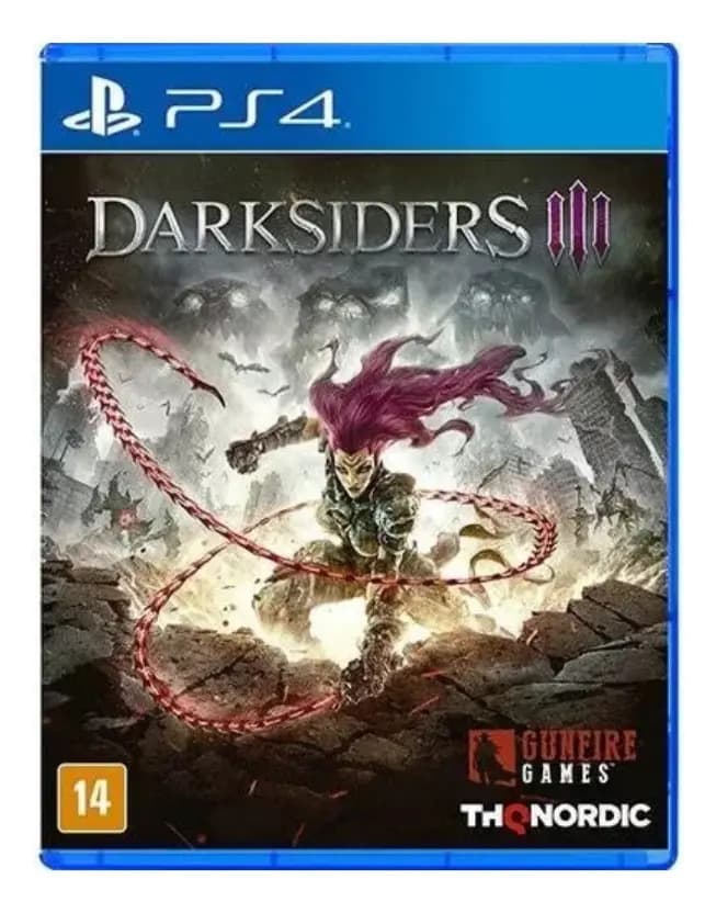 Jogo Ps4 Darksiders 3 Mídia Física Pronta