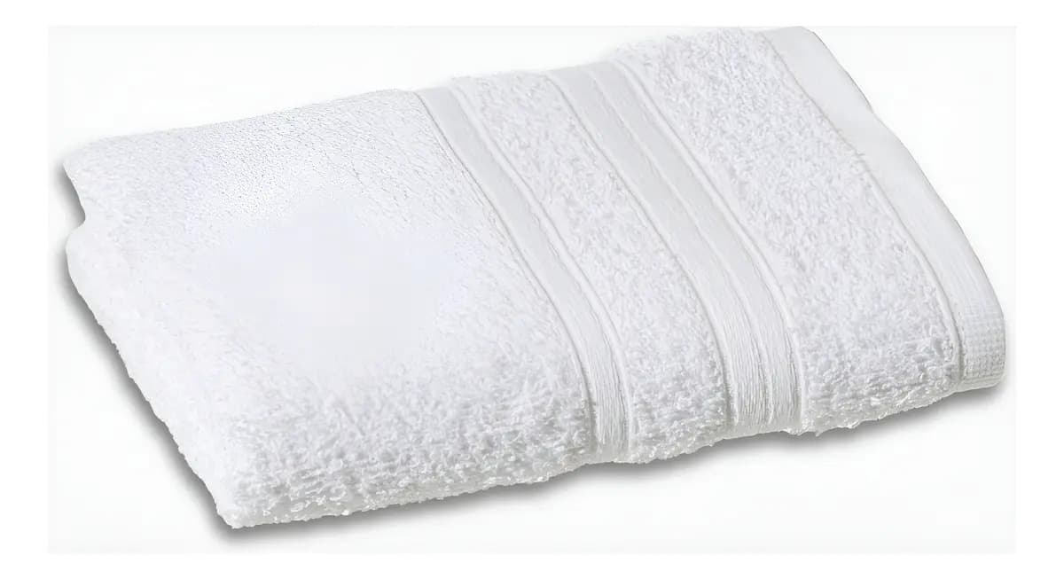 Toalha De Banho Gigante Branca Para Hotel Pousadas Salão Cor Branco Liso