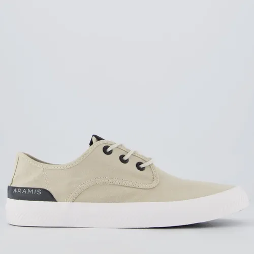 Tênis Aramis Daily Dock Canvas Areia - R$ 179,9