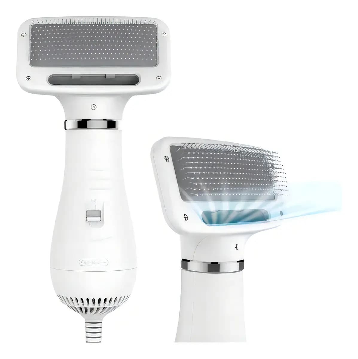 Secador Soprador Pet Para Banho E Tosa Escovar Pelos 2 Em 1 branco 127V 300W