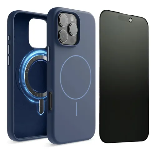 Capa Capinha + Película Fosca Anti Spy Para iPhone 11 Ao 16 - R$ 35,79
