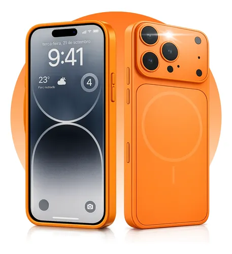 Capa Case De Vidro Nano Glass Fosca Premium Para iPhone