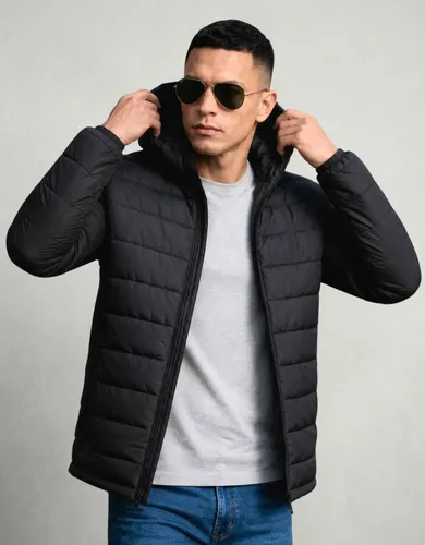 Jaqueta Puffer Bobojaco Térmico Corta Vento Impermeável Frio - R$ 75,65