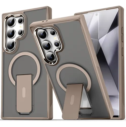 Capa Capinha Para Samsung Fosco Premium Magsafe Com Suporte - R$ 38,41